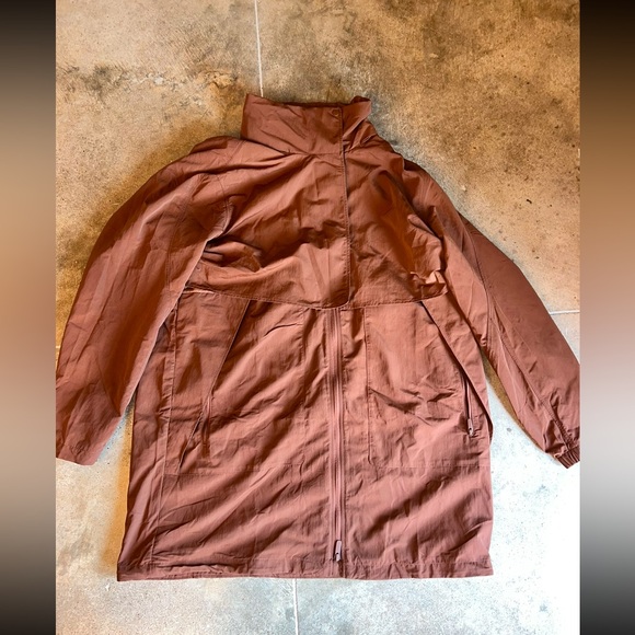 Lululemon Always Effortless Long Trench Jacket Roasted - Picture 3 of 4